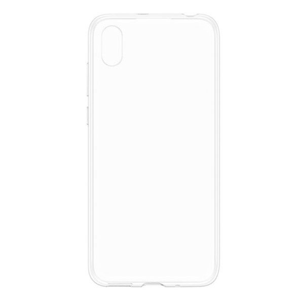 Husa Transparenta compatibila cu Huawei Y5 2019, Slim fit, Anti-alunecare, Design minimalist, 1 mm2