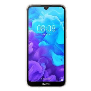 Husa Transparenta compatibila cu Huawei Y5 2019, Slim fit, Anti-alunecare, Design minimalist, 1 mm3