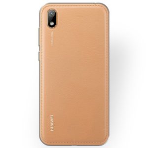 Husa Transparenta compatibila cu Huawei Y5 2019, Slim fit, Anti-alunecare, Design minimalist, 1 mm