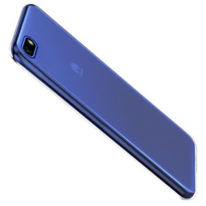 Husa Transparenta compatibila cu Huawei Y5 2018, Slim fit, Anti-alunecare, Design minimalist, 1 mm5