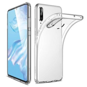 Husa Transparenta compatibila cu Huawei P30 Lite, Slim fit, Anti-alunecare, Design minimalist, 1 mm