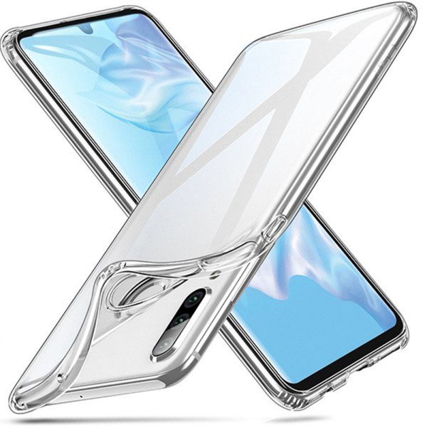 Husa Transparenta compatibila cu Huawei P30 Lite, Slim fit, Anti-alunecare, Design minimalist, 1 mm2