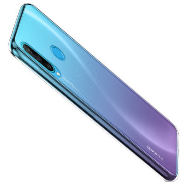 Husa Transparenta compatibila cu Huawei P30 Lite, Slim fit, Anti-alunecare, Design minimalist, 1 mm4