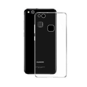 Husa Transparenta compatibila cu Huawei P10 Lite, Slim fit, Anti-alunecare, Design minimalist, 1 mm