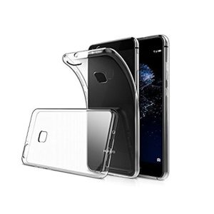 Husa Transparenta compatibila cu Huawei P10 Lite, Slim fit, Anti-alunecare, Design minimalist, 1 mm5