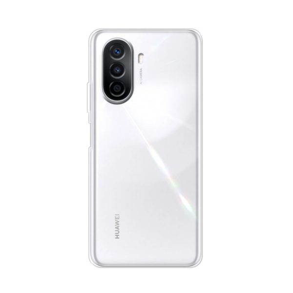 Husa Transparenta compatibila cu Huawei Nova Y70, Slim fit, Anti-alunecare, Design minimalist, 1 mm