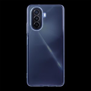 Husa Transparenta compatibila cu Huawei Nova Y70, Slim fit, Anti-alunecare, Design minimalist, 1 mm3