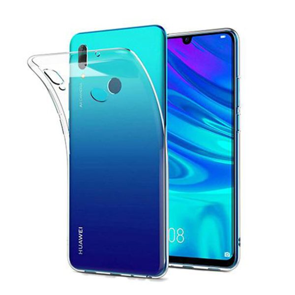 Husa Transparenta compatibila cu Huawei P Smart Z, Slim fit, Anti-alunecare, Design minimalist, 1 mm