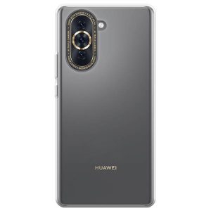 Husa Transparenta compatibila cu Huawei Nova 10 Pro, Slim fit, Anti-alunecare, Design minimalist, 1 mm