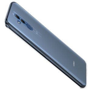 Husa Transparenta compatibila cu Huawei Mate 20 Lite, Slim fit, Anti-alunecare, Design minimalist, 1 mm5