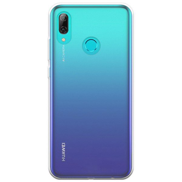 Husa Transparenta compatibila cu Huawei P Smart 2019, Slim fit, Anti-alunecare, Design minimalist, 1 mm