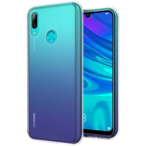 Husa Transparenta compatibila cu Huawei P Smart 2019, Slim fit, Anti-alunecare, Design minimalist, 1 mm3