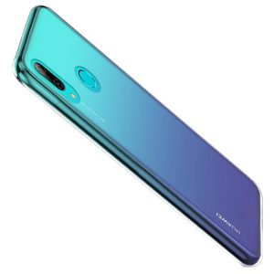 Husa Transparenta compatibila cu Huawei P Smart 2019, Slim fit, Anti-alunecare, Design minimalist, 1 mm5