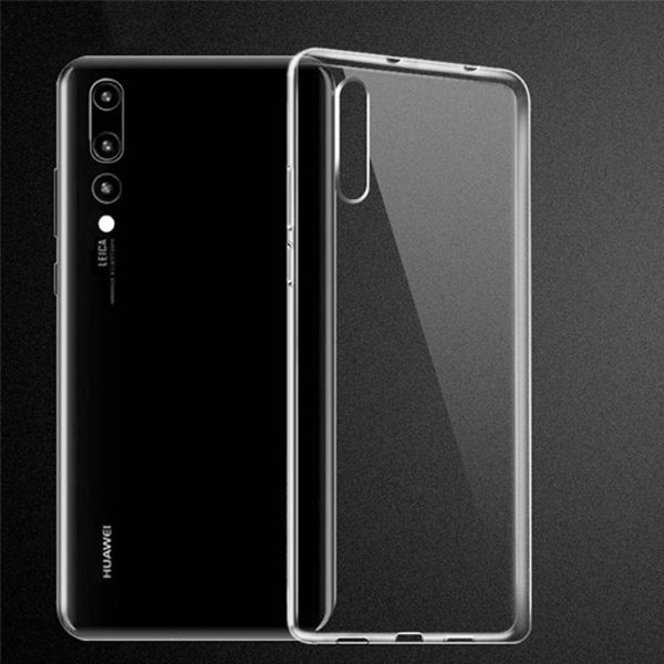 Husa Transparenta compatibila cu Huawei P20 Pro, Slim fit, Anti-alunecare, Design minimalist, 1 mm4