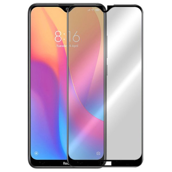 Folie sticla ProElite Protection compatibila cu Xiaomi Redmi 8A, Ultra Rezistenta, Full Cover, Full Glue, Calitate Premium, Margini negre