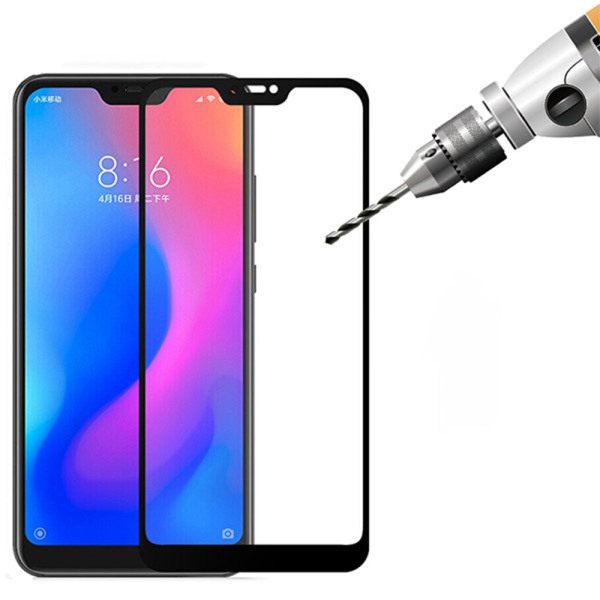 Folie sticla ProElite Protection compatibila cu Xiaomi Mi A2 Lite, Ultra Rezistenta, Full Cover, Full Glue, Calitate Premium, Margini negre - 3