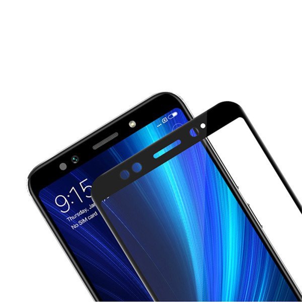 Folie sticla ProElite Protection compatibila cu Xiaomi Mi A2, Ultra Rezistenta, Full Cover, Full Glue, Calitate Premium, Margini negre - 2