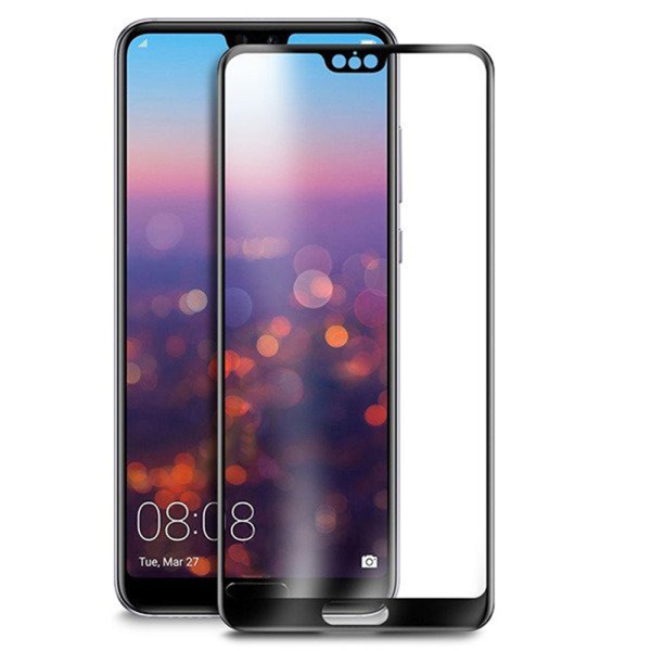 Folie sticla ProElite Protection compatibila cu Huawei P20 Pro, Ultra Rezistenta, Full Cover, Full Glue, Calitate Premium, Margini negre