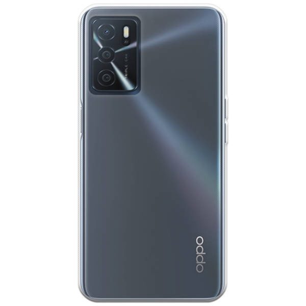 Husa Transparenta compatibila cu Oppo A16 / A16s, Slim fit, Anti-alunecare, Design minimalist, 1 mm