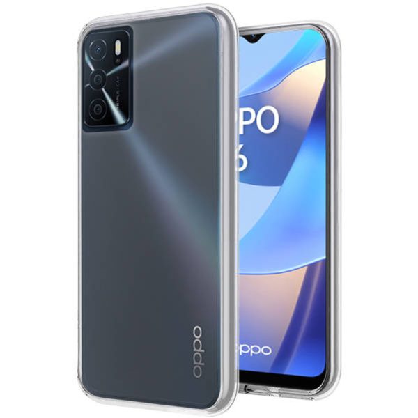 Husa Transparenta compatibila cu Oppo A16 / A16s, Slim fit, Anti-alunecare, Design minimalist, 1 mm2