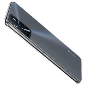 Husa Transparenta compatibila cu Oppo A16 / A16s, Slim fit, Anti-alunecare, Design minimalist, 1 mm4