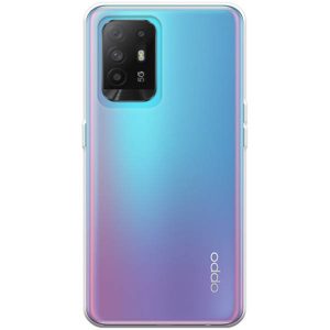 Husa Transparenta compatibila cu Oppo A94 5G / Reno 5 Z, Slim fit, Anti-alunecare, Design minimalist, 1 mm