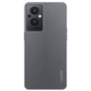 Husa Transparenta compatibila cu Oppo Reno 7Z / Reno 7 Lite / Reno 8 Lite, Slim fit, Anti-alunecare, Design minimalist, 1 mm