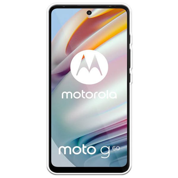 Husa Transparenta compatibila cu Motorola Moto G60, Slim fit, Anti-alunecare, Design minimalist, 1 mm2