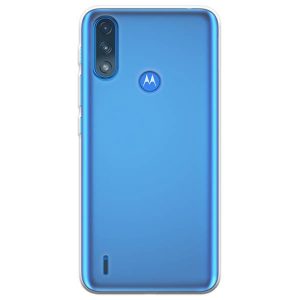 Husa Transparenta compatibila cu Motorola Moto E7 Power, Slim fit, Anti-alunecare, Design minimalist, 1 mm