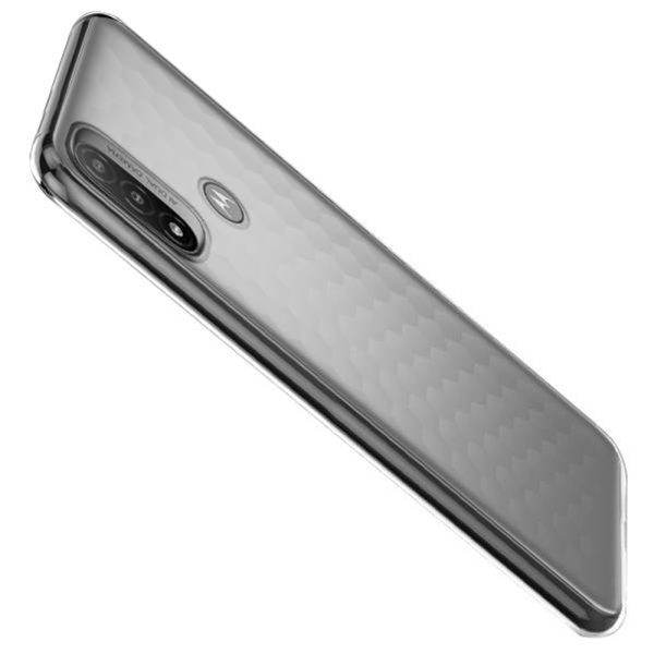 Husa Transparenta compatibila cu Motorola Moto E20 / E20s / E30 / E40, Slim fit, Anti-alunecare, Design minimalist, 1 mm5