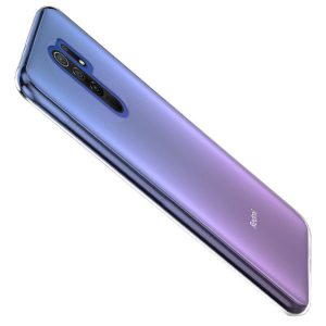 Husa Transparenta compatibila cu Xiaomi Redmi 9, Slim fit, Anti-alunecare, Design minimalist, 1 mm5