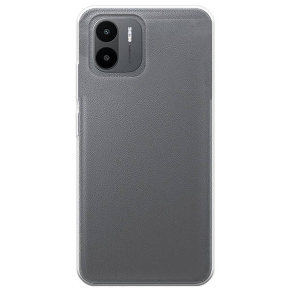 Husa Transparenta compatibila cu Xiaomi Redmi A1, Slim fit, Anti-alunecare, Design minimalist, 1 mm