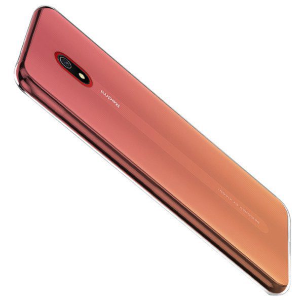 Husa Transparenta compatibila cu Xiaomi Redmi 8A, Slim fit, Anti-alunecare, Design minimalist, 1 mm5