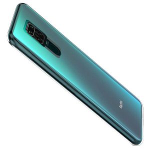 Husa Transparenta compatibila cu Xiaomi Redmi Note 9, Slim fit, Anti-alunecare, Design minimalist, 1 mm5