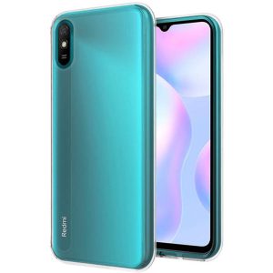 Husa Transparenta compatibila cu Xiaomi Redmi 9A / 9AT, Slim fit, Anti-alunecare, Design minimalist, 1 mm3