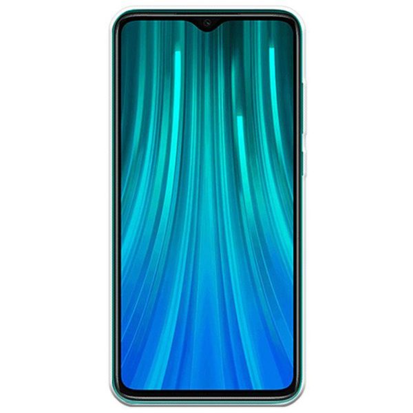 Husa Transparenta compatibila cu Xiaomi Redmi Note 8 Pro, Slim fit, Anti-alunecare, Design minimalist, 1 mm2