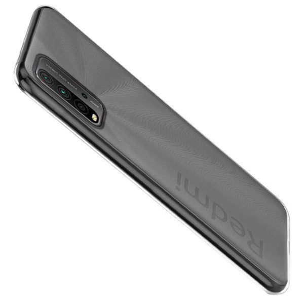 Husa Transparenta compatibila cu Xiaomi Redmi 9T, Slim fit, Anti-alunecare, Design minimalist, 1 mm5