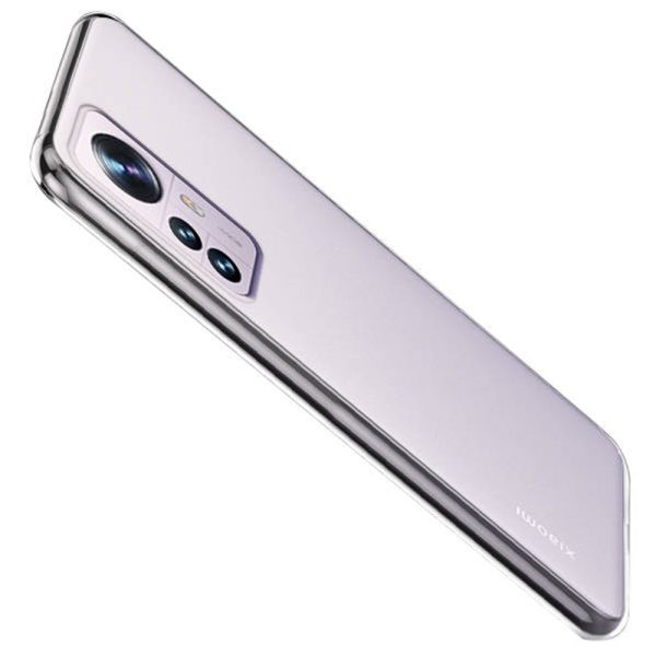 Husa Transparenta compatibila cu Xiaomi 12 Pro / 12s Pro, Slim fit, Anti-alunecare, Design minimalist, 1 mm4