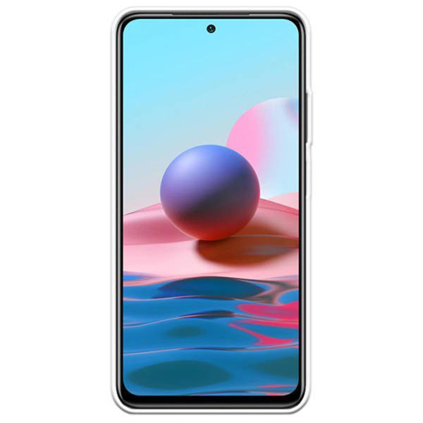 Husa Transparenta compatibila cu Xiaomi Redmi Note 10 4G / Note 10s, Slim fit, Anti-alunecare, Design minimalist, 1 mm2