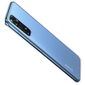 Husa Transparenta compatibila cu Xiaomi Redmi Note 11 4G / Note 11s, Slim fit, Anti-alunecare, Design minimalist, 1 mm5