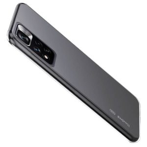 Husa Transparenta compatibila cu Xiaomi Redmi Note 11 Pro, Slim fit, Anti-alunecare, Design minimalist, 1 mm5