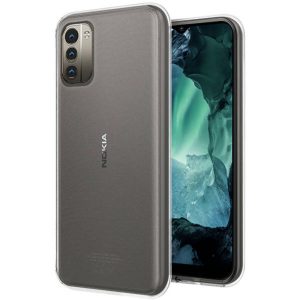 Husa Transparenta compatibila cu Nokia G11 / G21, Slim fit, Anti-alunecare, Design minimalist, 1 mm