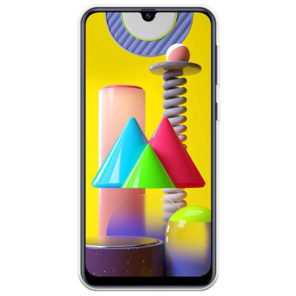 Husa Transparenta compatibila cu Samsung Galaxy M31, Slim fit, Anti-alunecare, Design minimalist, 1 mm2