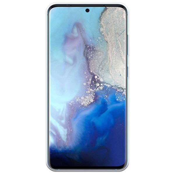 Husa Transparenta compatibila cu Samsung Galaxy S20, Slim fit, Anti-alunecare, Design minimalist, 1 mm3