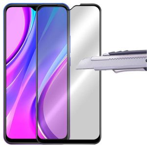 Folie sticla ProElite Protection compatibila cu Xiaomi Redmi 9, Ultra Rezistenta, Full Cover, Full Glue, Calitate Premium, Margini negre - 2