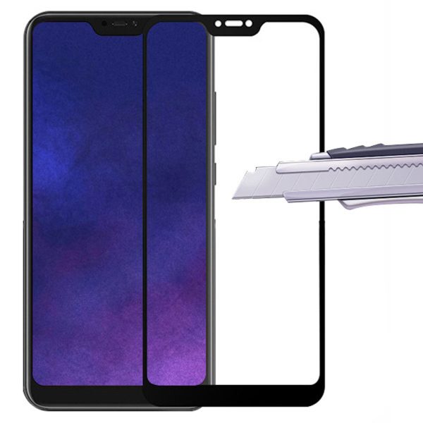 Folie sticla ProElite Protection compatibila cu Xiaomi Mi 8 Lite, Ultra Rezistenta, Full Cover, Full Glue, Calitate Premium, Margini negre - 2