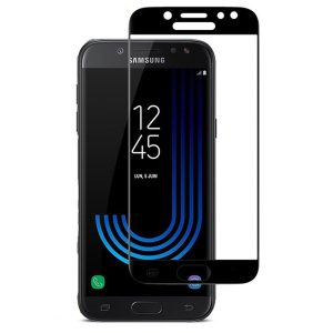 Folie sticla ProElite Protection compatibila cu Samsung Galaxy J7 (2017), Ultra Rezistenta, Full Cover, Full Glue, Calitate Premium, Margini negre