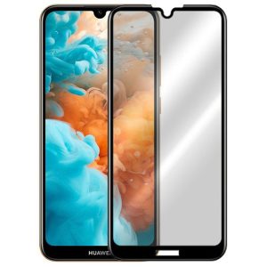 Folie sticla ProElite Protection compatibila cu Huawei Y6 (2019), Ultra Rezistenta, Full Cover, Full Glue, Calitate Premium, Margini negre