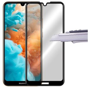 Folie sticla ProElite Protection compatibila cu Huawei Y6 (2019), Ultra Rezistenta, Full Cover, Full Glue, Calitate Premium, Margini negre - 2