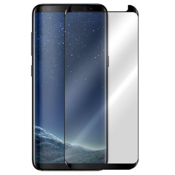 Folie sticla ProElite Protection compatibila cu Samsung Galaxy S8 Plus, Ultra Rezistenta, Full Cover, Full Glue, Calitate Premium, Margini negre